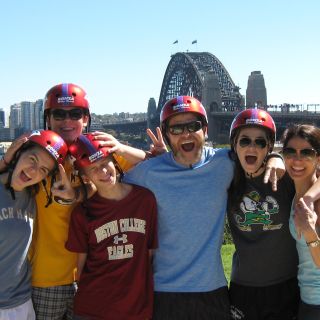Giro in bicicletta panoramico sull'Harbour Bridge di Sydney