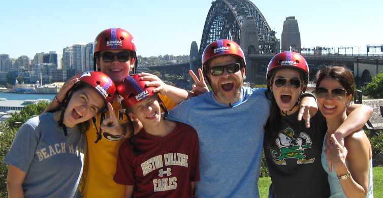 Vyhlídková jízda na kole po mostě Sydney Harbour Bridge