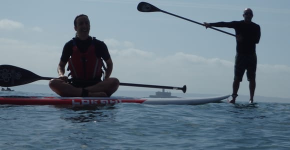 Oeiras Coast: Stand Up Paddleboarding near Lisbon