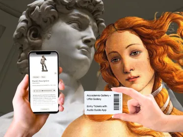 Florenz: Uffizien & Accademia Priority Tickets mit Audio App