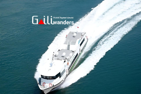 Bali: From/to Gili Islands and Nusa Penida Fast Boat Ticket 1-Way ticket Gili Lombok to Serangan harbor Bali