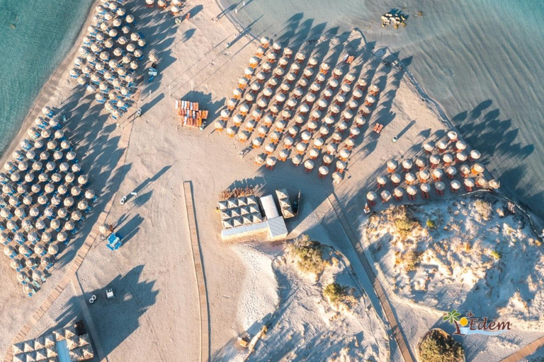 Chania: Elafonissi Pink Beach Visit with Stop in Elos Private Pick up & Drop Off : Elafonissi