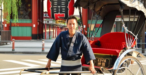Tokio: Asakusa Sightseeingtour mit der Rikscha