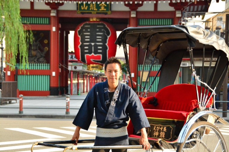 Tokio: Visita a Asakusa por RickshawTour de 190 minutos