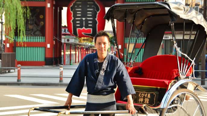 tokyo excursion touristique à asakusa en tuktuk