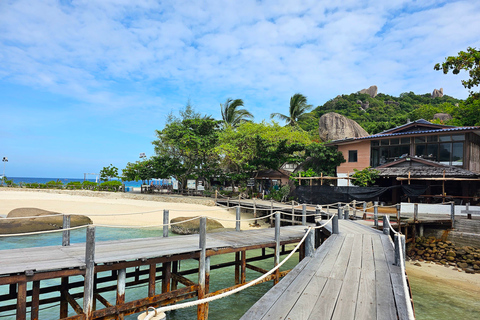 Koh Pha Ngan: Koh Tao & Nang Yuan Tour with Snorkel, Lunch Option 1: Hotel Pick up in Koh Pha Ngan