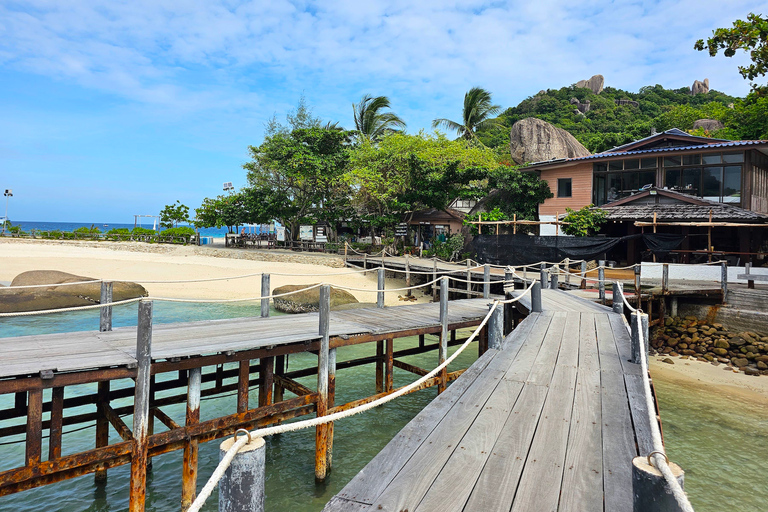 Koh Pha Ngan: Koh Tao & Nang Yuan Tour with Snorkel, Lunch Option 1: Hotel Pick up in Koh Pha Ngan