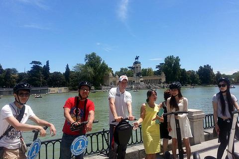 Madrid: tour de 1,5 horas por el parque del Retiro en Segway