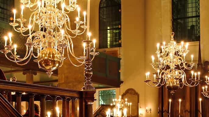 amsterdam candlelight concert at portuguese synagogue