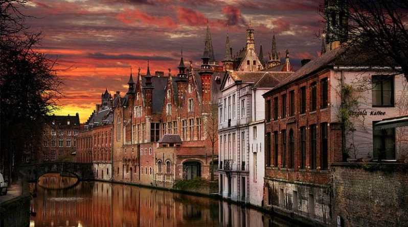 De Bruxelas: Viagem de um dia a Bruges em espanhol