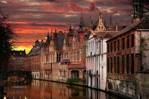 De Bruxelas: Viagem de 1 dia a Bruges com passeio de barco opcionalDe Bruxelas: Viagem de 1 dia a Bruges