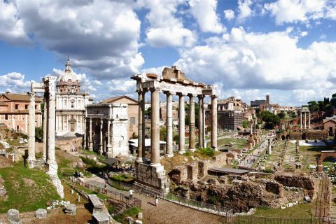 Privé Colosseum & oude stadstour