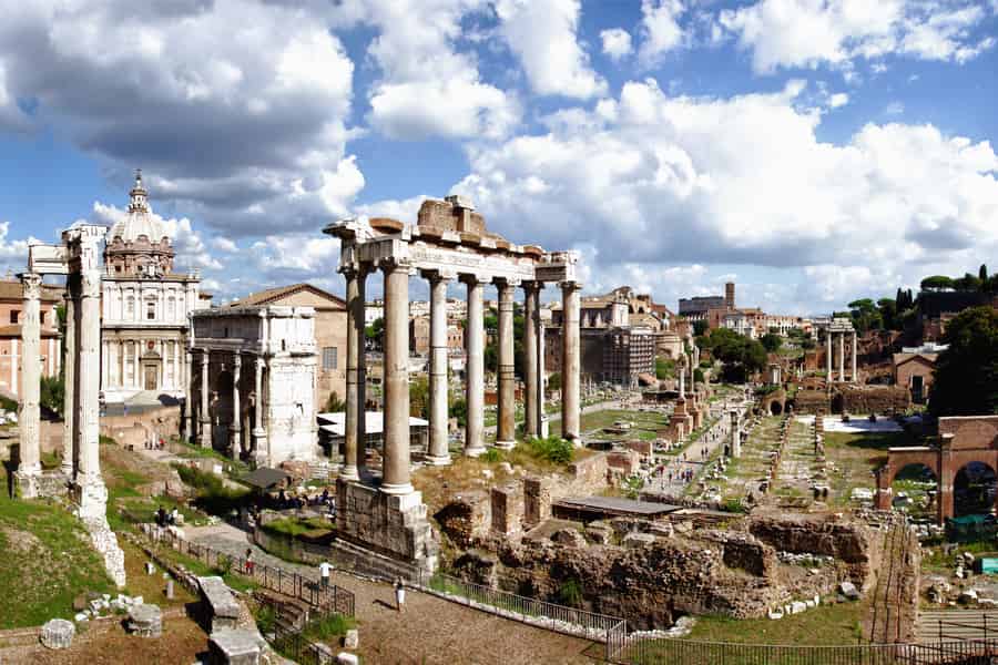 Interior Of Basilica Ulpia