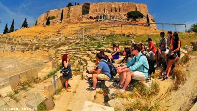 visita guiada a la acrópolis plaka y el antiguo ágora sin entradas