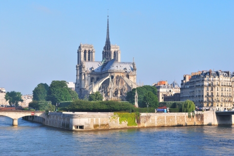 Paris: 3-Course Lunch Cruise on the River Seine 3-course Lunch Romantic Cruise with Champagne and Flowers