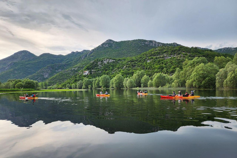 Lake Skadar unique day-long kayaking tour from Budva