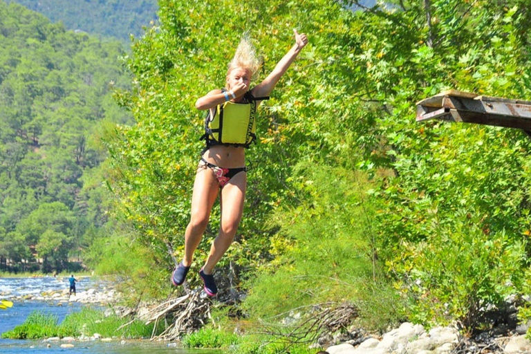 Side/Alanya: Monster Truck, Buggy, Rafting, and Zipline Tour