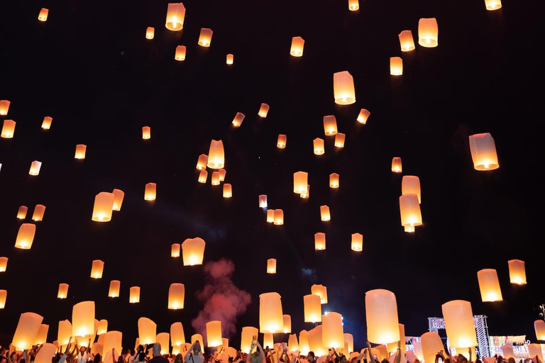 Chiang Mai Moonlight Sky Lantern Loy Krathong Festival 2025 With Transfer by Van
