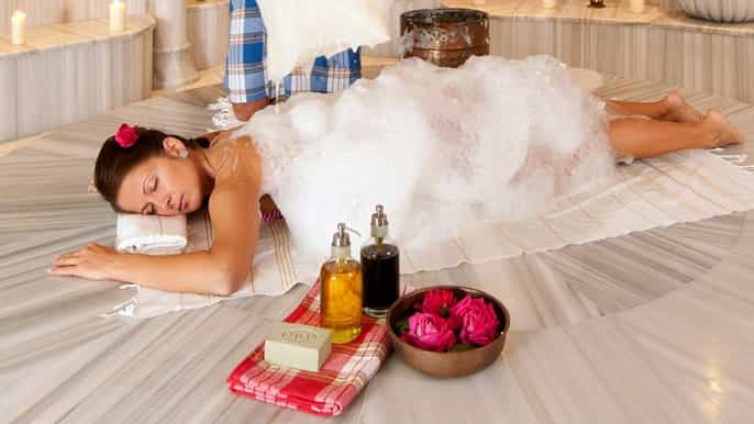 turkish bath in side 2hour full program
