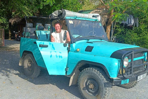 从河内出发：宁平吉普车探险之旅（华闾、长安、木阿）From Hanoi: Ninh Binh Jeep Adventure – Hoa Lu, Trang An, Mua