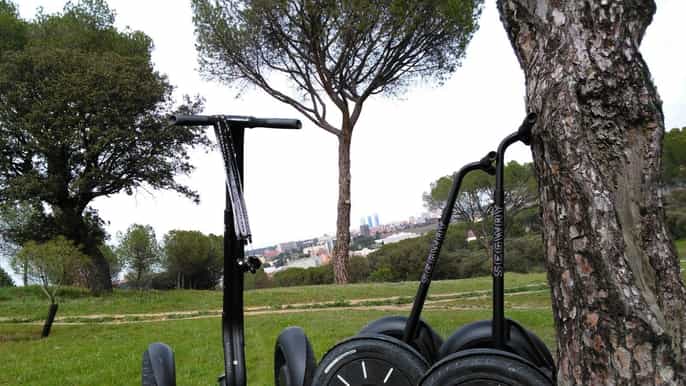 madrid 1.5hour casa de campo segway tour
