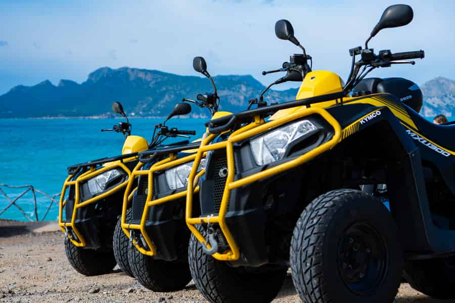 Alcudia: Quad Sightseeingtour mit Aussichtspunkten. Foto: GetYourGuide Alcudia: Quad Sightseeingtour mit Aussichtspunkten. Foto: GetYourGuide