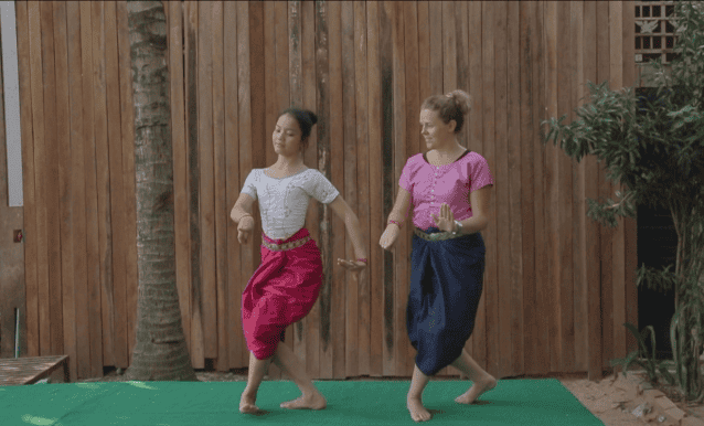 classical apsara dancing class