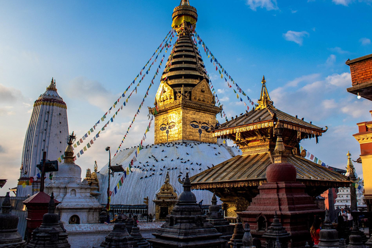 Swyambhunath with Chandagiri Cable Car Tour