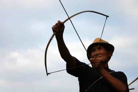 Bamboo Bow Crafting with Hmong Hunter