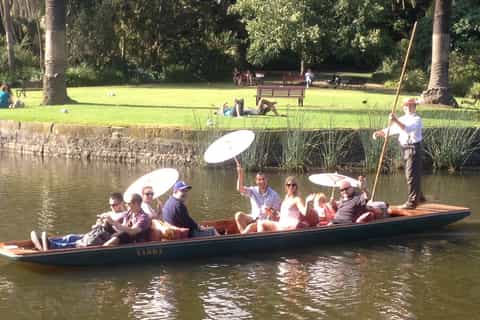 melbourne highlights and punt in the botanic gardens