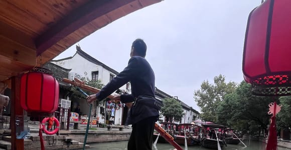 Shanghai: Wasserstadt Zhujiajiao mit Kalligraphie-Erlebnis