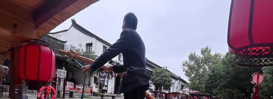 Shanghai : la ville aquatique de Zhujiajiao et une initiation à la calligraphie
