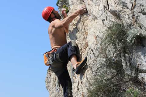 split rock climbing tour