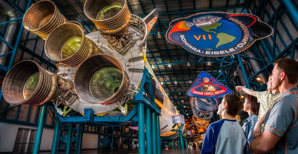 Von Orlando: Kennedy Space Center – Tour mit Transfer