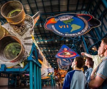 De Orlando: Viagem ao Kennedy Space Center com transporte