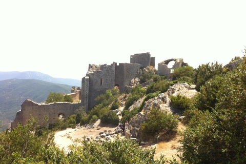 Castillos cátaros: Quéribus y Peyrepertuse