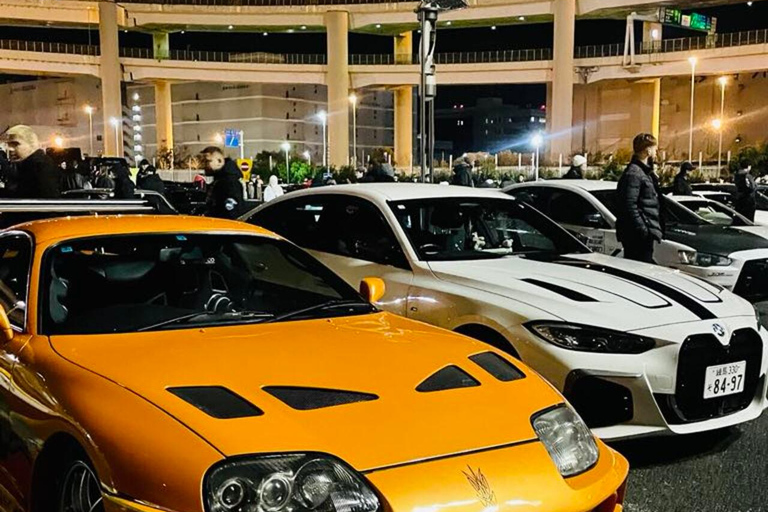 Tokyo: DAIKOKU Fast & Furious Car Meet Experience JDMCarClub Fast & Furious Daikoku Car Meet Experience on a spacious VAN