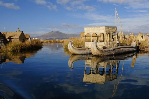 Van Puno: Uros-eiland – Taquile 1-dagIsla de los Uros – Taquile