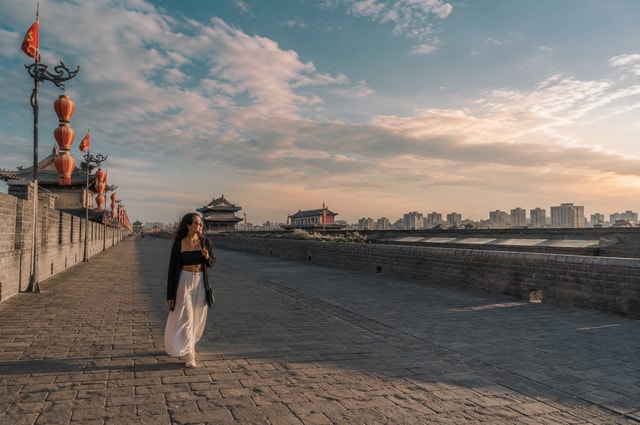 Xi'an: Selbstgeführte Tour mit Hanfu-Erlebnis & Extras