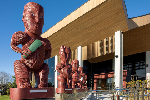 Au départ d&#039;Auckland : Hell&#039;s Gate Mud Bath &amp; Rotorua Highlights Tour