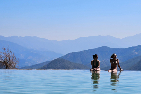 Hiking & Swimming at Hierve el Agua, Teotitlán & Mezcal Tour