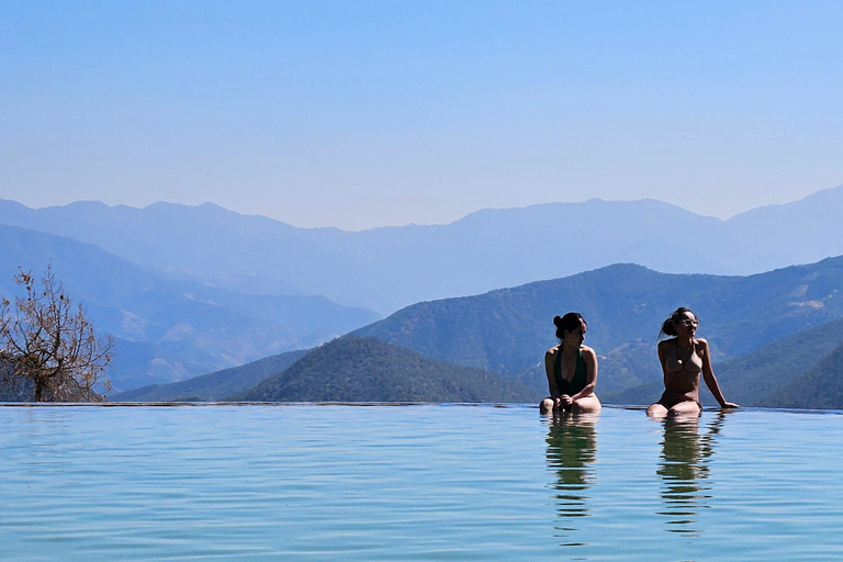 Hiking & Swimming at Hierve el Agua, Teotitlán & Mezcal Tour