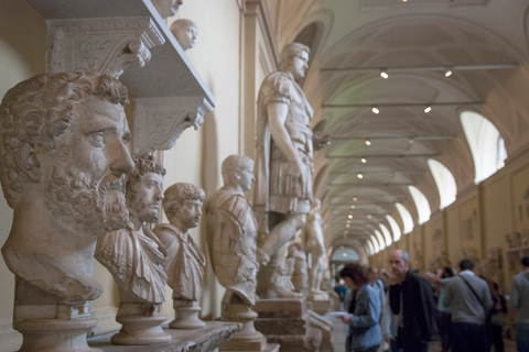 Roma: Museus do Vaticano e Capela Sistina sem filaExcursão em grupo em inglês