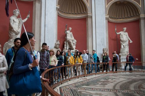 Rom: Vatikanische Museen & Sixtinische Kapelle ohne AnstehenGruppentour auf Englisch