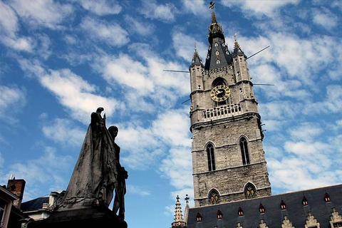 From Brussels: Full-Day Guided Tour of Ghent in Spanish