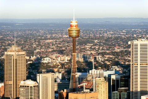 Sydney Tower Eye : entrée avec terrasse d'observation