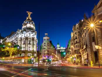 Madrid bei Nacht: Rundgang & optionale Flamenco-Show Madrid bei Nacht: Rundgang & optionale Flamenco-Show