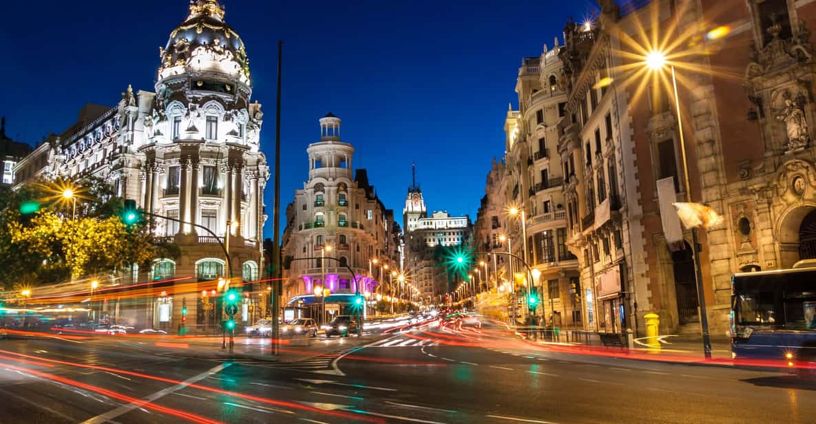Madrid at Night Walking Tour with Optional Flamenco Show