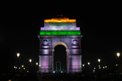 Nueva Delhi: tour nocturno de la ciudad