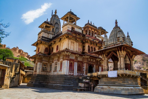 Jaipur: Full-Day Pink City Tour with Masala Tea Tour by Car and Driver with a Guide